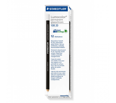 Matita Lumocolor Glasochrom - permanente - bianco - Staedtler - 10820-0 - 4007817105276 - 48435_1 - DMwebShop