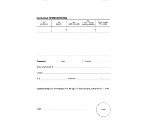 Blocco ricevute sanitarie numerate - 50-50 fogli autoricalcanti - 23 x 15 cm - Edipro - E5275C - 8023328527501 - 50266_3 - DMwebShop