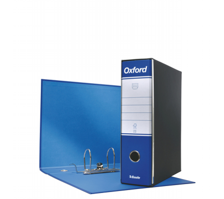 Registratore Oxford G83 - dorso 8 cm - commerciale - 23 x 30 cm - blu - Esselte - 390783050 - 8004157743058 - 50926_1 - DMwebShop