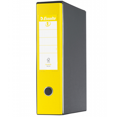 Registratore Eurofile G53 - dorso 8 cm - commerciale - 23 x 30 cm - giallo - Esselte - 390753090 - 8004157733097 - 50952_1 - DMwebShop