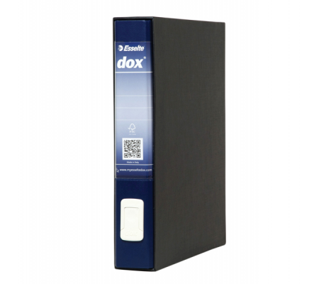 Registratore 4 - dorso 5 cm - commerciale - 23 x 29,7 cm - blu - Esselte - Dox - D26404 - 8004389087708 - 51253_1 - DMwebShop