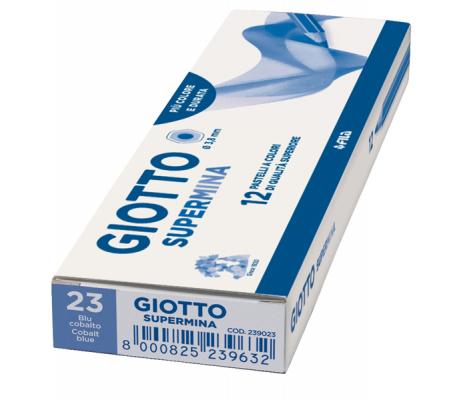 Pastello Supermina - mina 3,8 mm - blu cobalto 23 - Giotto - 23902300 - 8000825045301 - 51682_1 - DMwebShop