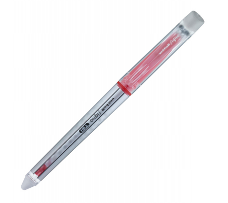 Penna a sfera gel cancellabile Uniball Signo TSI - punta 0,7 mm - rosso - Uni Mitsubishi - M UF220/07 R - 4902778190647 - 80133_1 - DMwebShop