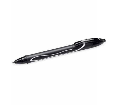 Penna a sfera a scatto Gelocity Quick Dry - punta 0,7 mm - nero - conf. 12 pezzi - Bic - 949873 - 3086123494664 - 82690_5 - DMwebShop