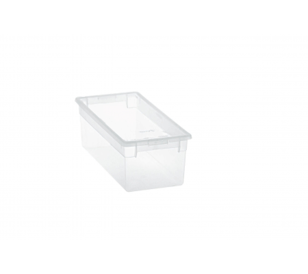 Contenitore multiuso Light Box S - 17,8 x 39,6 x 13,2 cm - 7 lt - plastica - trasparente - Terry - 1001378 - 8005646013782 - 71056_1 - DMwebShop