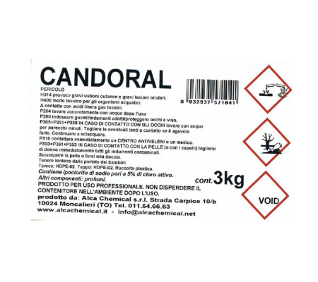 Candeggina Candoral - tanica da 3 lt - Alca - ALC995 - 8032937571041 - 74155_1 - DMwebShop