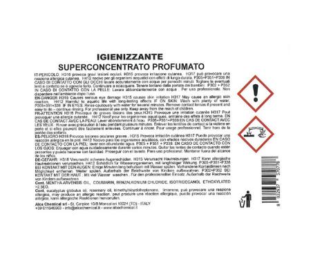 Igienizzante Linea Monodose - super concentrato-profumato - bustina da 50 ml - Alca - ALC1043 - 8032937570778 - 74161_1 - DMwebShop