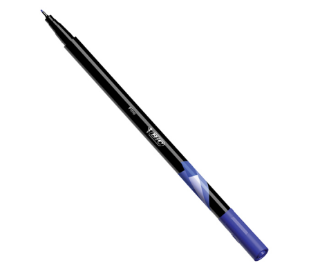 Fineliner Intensity - punta 0,4 mm - blu - conf. 12 pezzi - Bic - 942070 - 3086123449213 - 83369_3 - DMwebShop