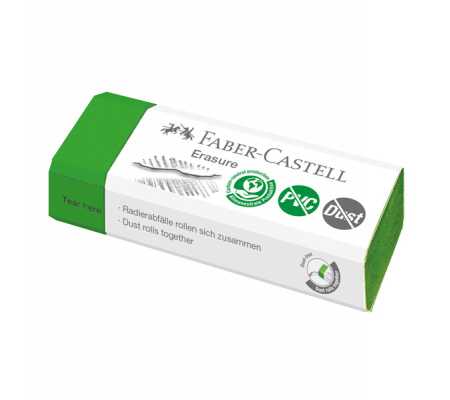 Gomma Erasure - verde - expo 20 pezzi - Faber Castell - 187250 - 9555684693198 - 95573_1 - DMwebShop