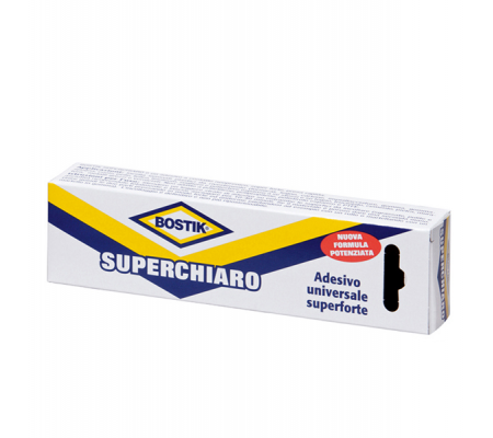 Adesivo Superchiaro universale - 50 gr - trasparente - Bostik - D2383 - 6302848 - 8710439282534 - 50995_1 - DMwebShop