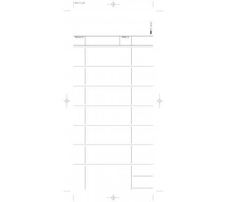 Blocco comande a 7 tagliandi - 25-25 fogli autoricalcanti - 22 x 10 cm - Edipro - E9117 - 8023328911706 - 53572_2 - DMwebShop