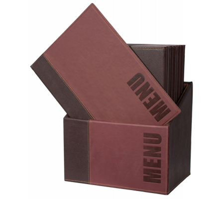 Menu Box Trendy - 20 Portamenu' - bordeaux - Securit - MC-BOX-TRA4-WR - 8717624245176 - 71607_1 - DMwebShop