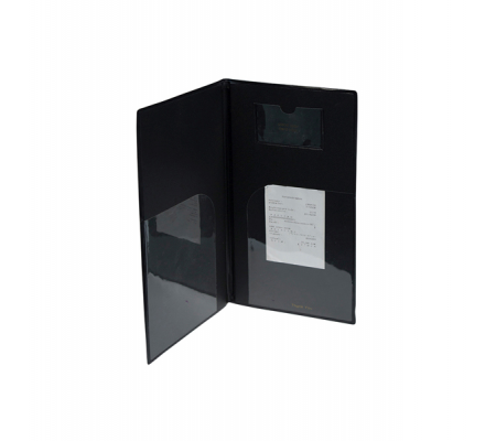 Portaconto Basic - 13 x 23 cm - PVC - nero - 4+2 buste fisse incluse - Securit - MC-BRBP-BL - 8718226493668 - 71622_2 - DMwebShop