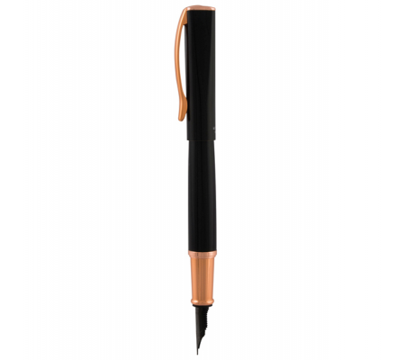 Penna Stilografica Impressa - punta M - nero-rosegold - Monteverde - J029860 - 080333298633 - 72937_1 - DMwebShop