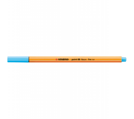 Fineliner Point 88 - tratto 0,4 mm - azzurro neon 031 - Stabilo - 88/031 - 4006381493437 - 83141_1 - DMwebShop