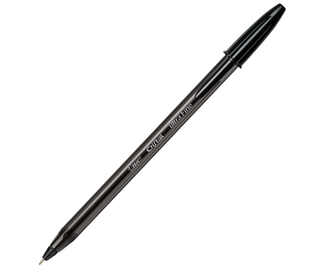 Penna a sfera - con cappuccio - Cristal Exact - punta 0,7 mm - nero - scatola 20 pezzi - Bic - 992603 - 3086123594142 - 89176_1 - DMwebShop