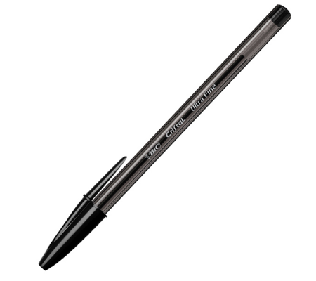 Penna a sfera - con cappuccio - Cristal Exact - punta 0,7 mm - nero - scatola 20 pezzi - Bic - 992603 - 3086123594142 - 89176_2 - DMwebShop