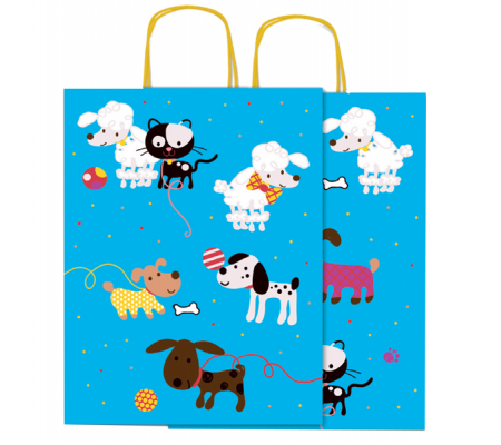 Shoppers - con manici - 26 x 34,5 cm - fantasie assortite - Rex Sadoch - SDX26ASS - 8006715188905 - 89465_5 - DMwebShop