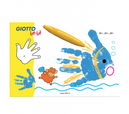 Supercolori a dita - 100 ml - rosso, blu, giallo - Giotto - 460700 - 8000825460708 - 52736_5 - DMwebShop