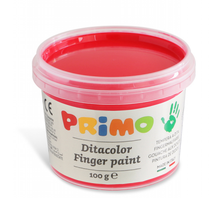 Ditacolor colori a dita - 100 ml - con pennello - valigetta 6 colori - Primo - 221TD100SP - 8006919002212 - 71086_7 - DMwebShop