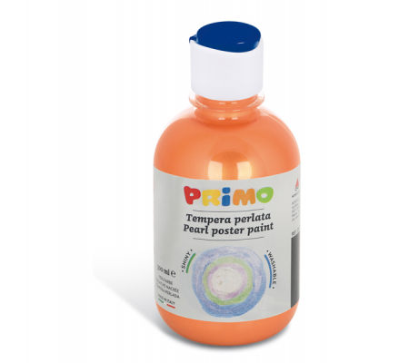 Tempera brillante perlata - 300 ml - colori perlati assortiti - box 6 colori - Primo - 234TP6ASS - 8006919323072 - 78078_2 - DMwebShop