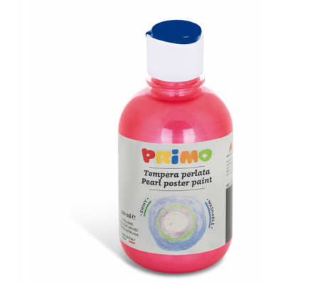 Tempera brillante perlata - 300 ml - colori perlati assortiti - box 6 colori - Primo - 234TP6ASS - 8006919323072 - 78078_3 - DMwebShop