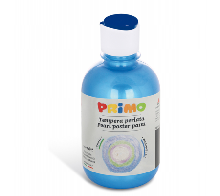 Tempera brillante perlata - 300 ml - colori perlati assortiti - box 6 colori - Primo - 234TP6ASS - 8006919323072 - 78078_4 - DMwebShop