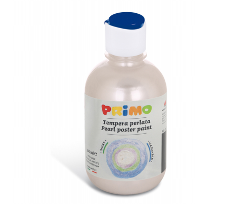 Tempera brillante perlata - 300 ml - colori perlati assortiti - box 6 colori - Primo - 234TP6ASS - 8006919323072 - 78078_6 - DMwebShop