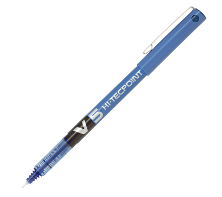 Roller Hi Tecpoint V5 - con cappuccio - punta 0,5 mm - blu - conf. 16+4 pezzi - Pilot - 000020 - 3131910516514 - 82706_1 - DMwebShop