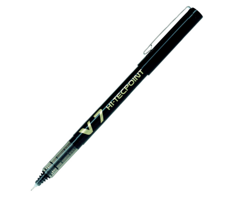 Roller - con cappuccio - Hi Tecpoint V7 - punta 0,7 mm - nero - conf. 16+4 pezzi - Pilot - 000021 - 82707_1 - DMwebShop