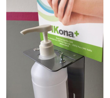 Piantana da terra - con supporto - per dispenser regolabile - 140 cm - Cwr - 12520 - 8004957125207 - 90579_1 - DMwebShop