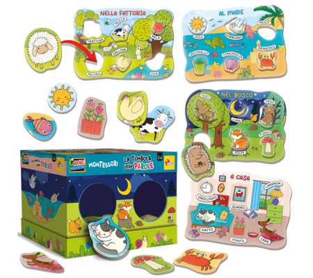 La tombola delle parole Montessori Maxi - Lisciani - 92802 - 8008324092802 - 95937_1 - DMwebShop