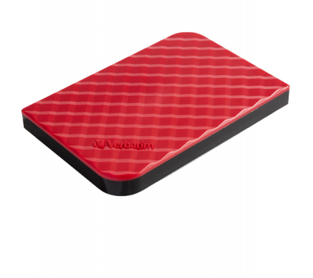 USB 3.0 portatile Store 'N'Go 9,5 mm drive - Rosso - 1 Tb - Verbatim - 53203 - 023942532033 - VERB53203_1 - DMwebShop