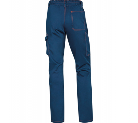 Pantalone da lavoro Panostrpa - sargia-poliestere-cotone-elastan - taglia XL - blu-arancio - Deltaplus - PANOSTRPAMOXG - 3295249230074 - 86186_1 - DMwebShop