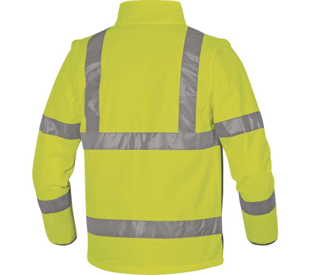 Giacca Softshell Moonlight 2 alta visibilita' - poliestere - taglia L - giallo fluo - Deltaplus - MOON2JGGT - 3295249222123 - 86491_1 - DMwebShop