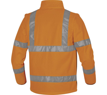 Giacca Softshell Moonlight 2 alta visibilita' - poliestere - taglia XL - arancio fluo - Deltaplus - MOON2OGXG - 3295249222185 - 86496_1 - DMwebShop