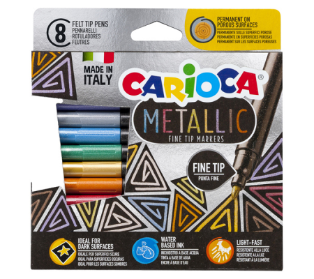 Expo da banco - assortimento Metallic - Carioca - 53249/XMAS - 8003511216856 - 96526_3 - DMwebShop