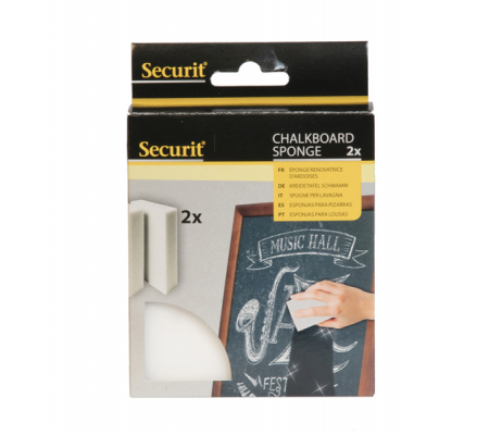 Spugne in schiuma per gesso liquido - conf. 2 pezzi - Securit - SPONGE-2 - 8718226498540 - DMwebShop