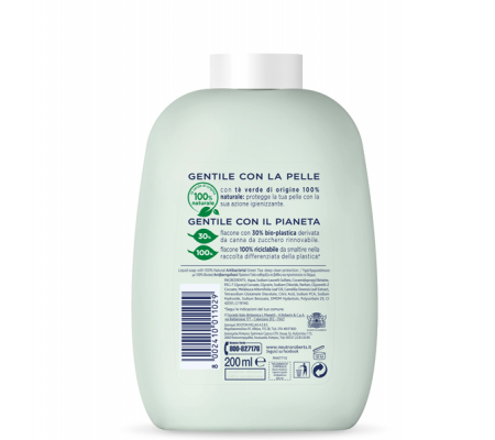 Ricarica bis sapone liquido Antibatterico - 400 ml - Neutro Roberts R908140 - R908765 - 8002410011012 - 91545_1 - DMwebShop