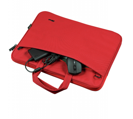 Borsa per notebook Bologna - ecocompatibile - da 16'' - rosso - Trust - 24449 - 8713439244496 - 93707_3 - DMwebShop