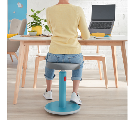 Sgabello sit-stand Ergo Cosy - blu - Leitz - 65180061 - 4002432129461 - 94554_2 - DMwebShop