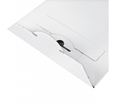 Busta a sacco - in cartone - chiusura autoadesiva - 210 x 265 x 30 mm - bianco - Colompac - CP012.02 - 93679_2 - DMwebShop