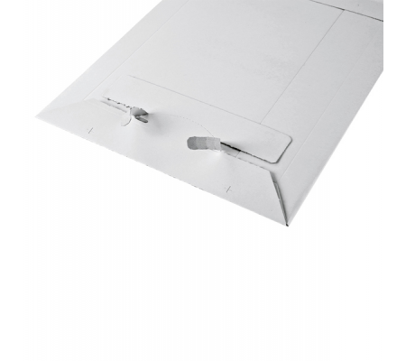 Busta a sacco - in cartone - chiusura autoadesiva - 210 x 265 x 30 mm - bianco - Colompac - CP012.02 - 93679_3 - DMwebShop