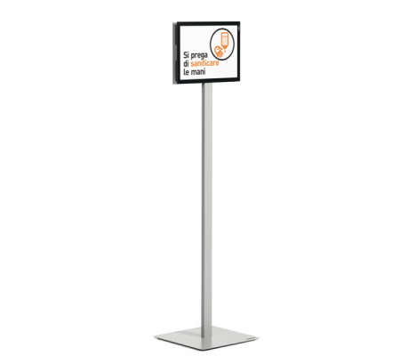 Espositore Info Stand Basic - da pavimento - A4 - Durable - 5012-57 - 4005546730325 - 94844_1 - DMwebShop