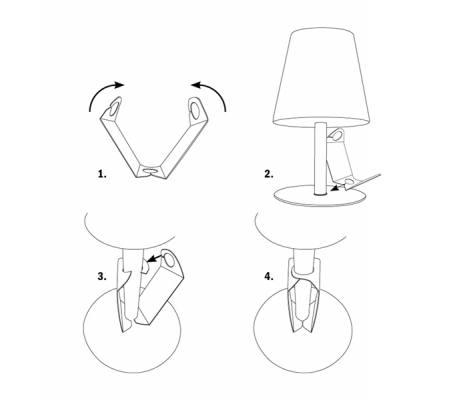 Lampada - da tavolo - a LED - waterproof - Securit - LP-BL-TA - 8719075289709 - 94872_1 - DMwebShop