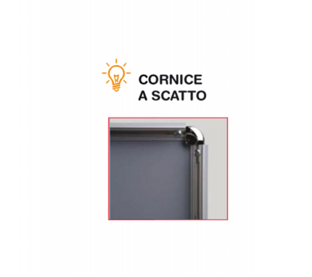 Cornice a scatto ST - autoportante - monofacciale - 70 x 100 cm - Studio T - 1107397 - 8033162465310 - 95061_1 - DMwebShop