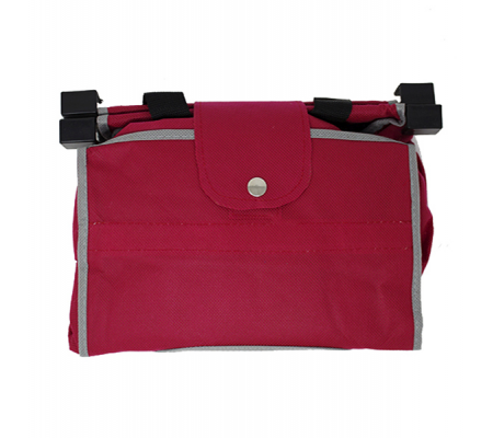 Borsa Eco Bag Magnum - TNT - per carrelli - con ganci - 40 x 36 x 26 cm - rosso - Berni Group - 33/1 rosso - 8032956181283 - 95299_1 - DMwebShop