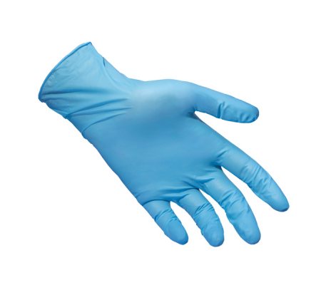 Guanti in nitrile extra strong N69 - taglia XL - azzurro - conf. 100 pezzi - Reflexx - N69/XL(10) - 8032891634448 - 96904_1 - DMwebShop