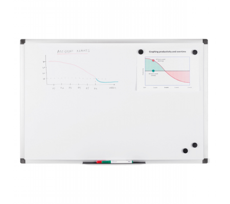 Lavagna magnetica - 60 x 90 cm - bianco - Starline - MA03759214-SL01-STL - 8025133121844 - STL6418_2 - DMwebShop