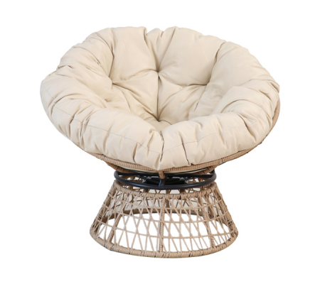 Poltrona Bora Borai - polyrattan naturale - Garden Friend - S2251043 - 8023755058241 - DMwebShop